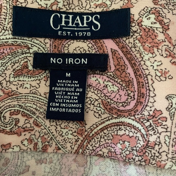 100%cotton Chaps blouse M - Picture 2 of 6